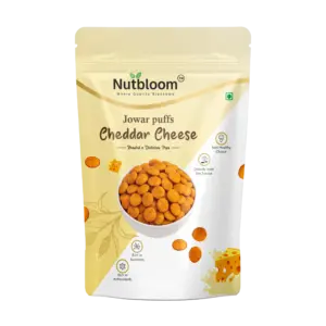 Nutbloom’s Cheddar Cheese Jowar Puffs