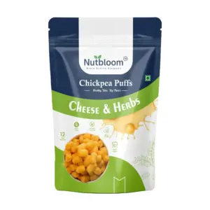 Nutbloom’s Chickpea Puffs – Cheese & Herbs