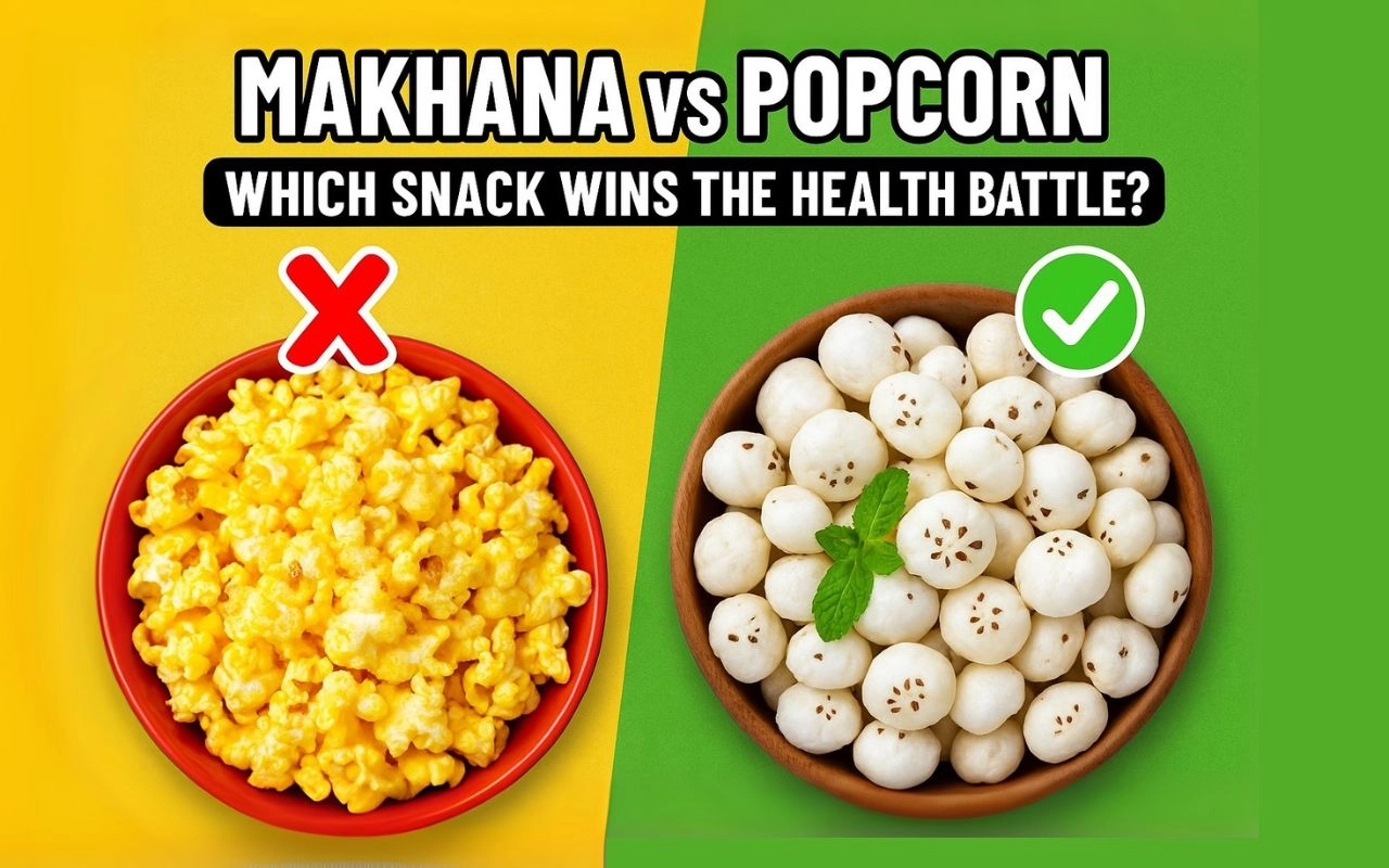 Makhana vs Popcorn