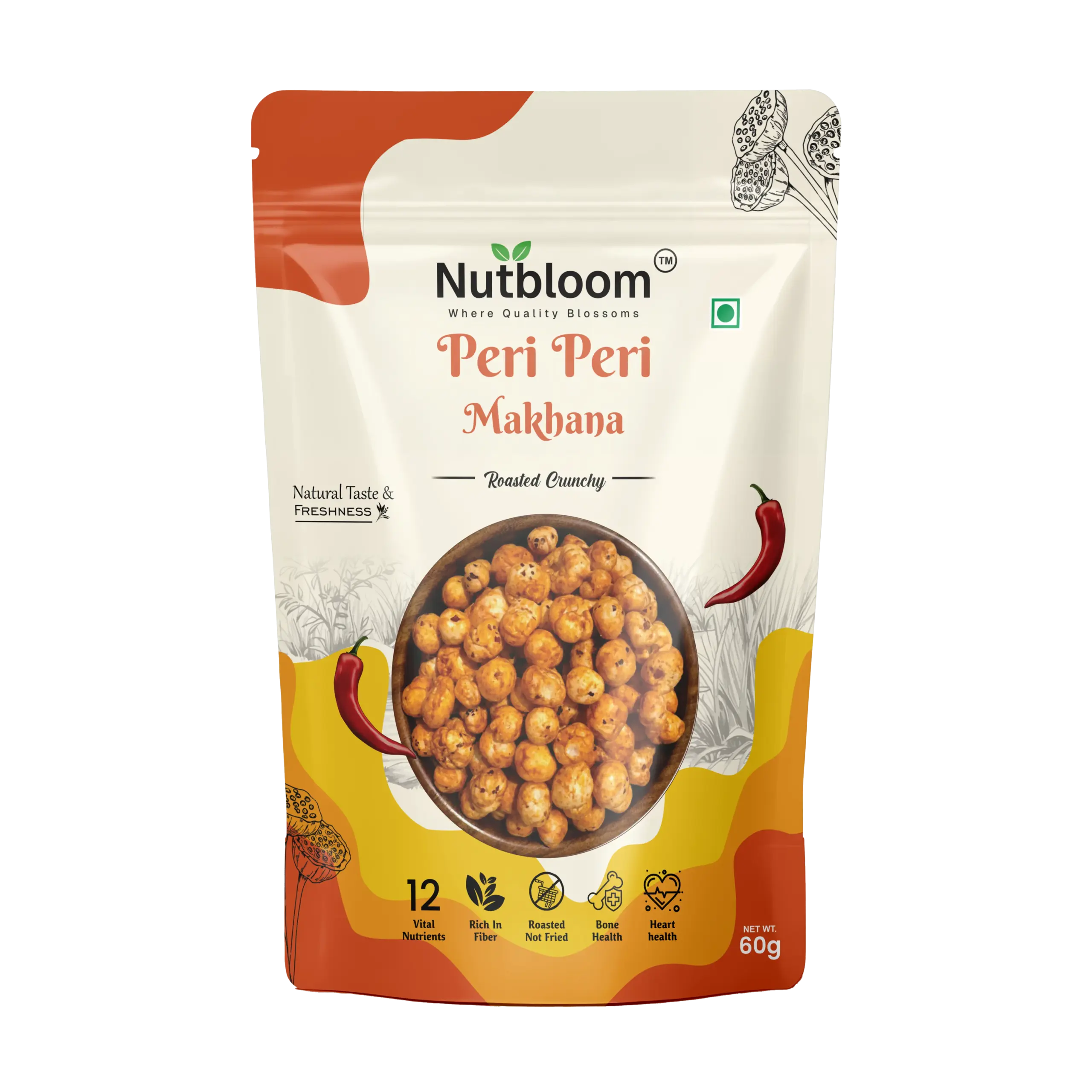 Nutbloom’s Peri Peri Makhana