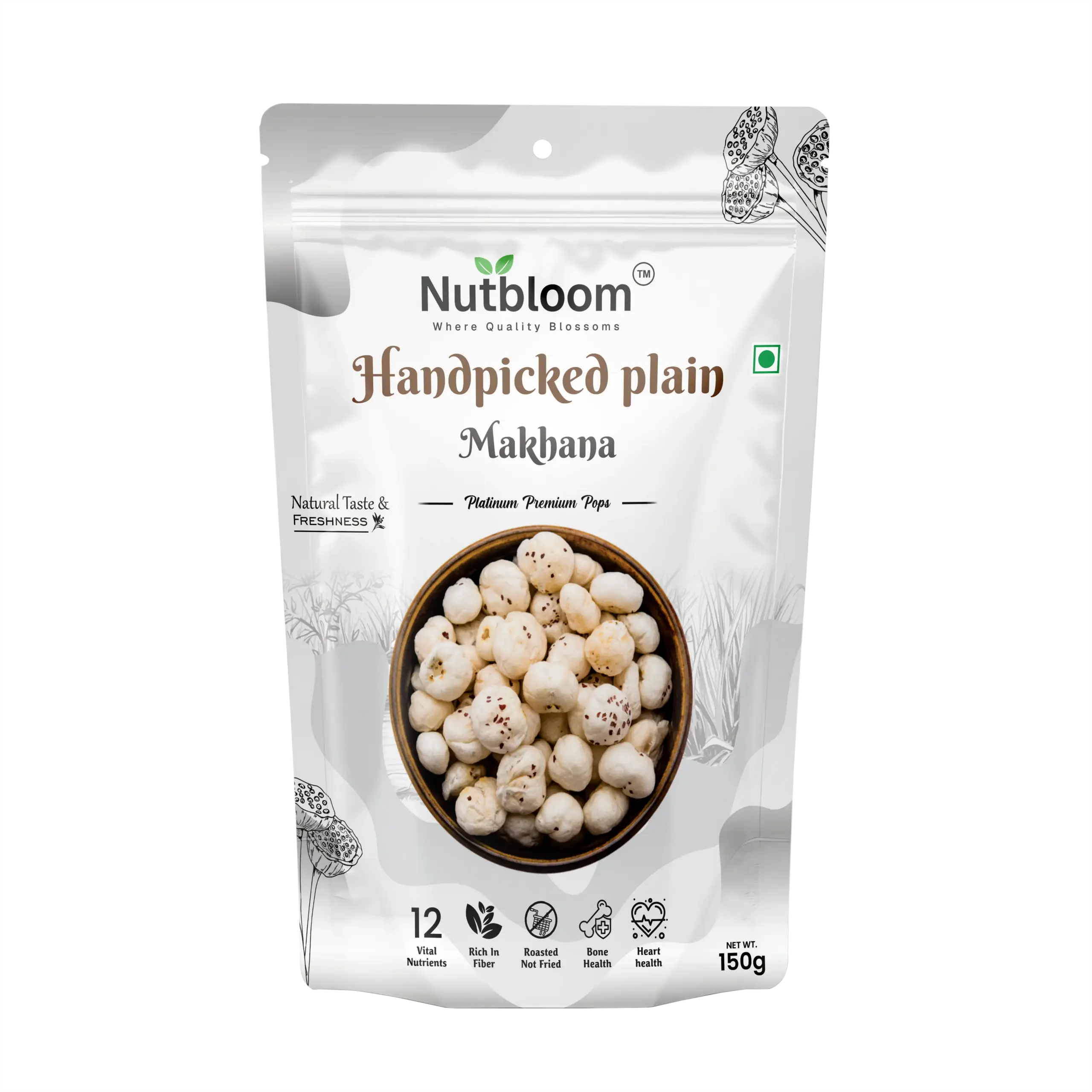 Platinum Handpicked Plain Makhana