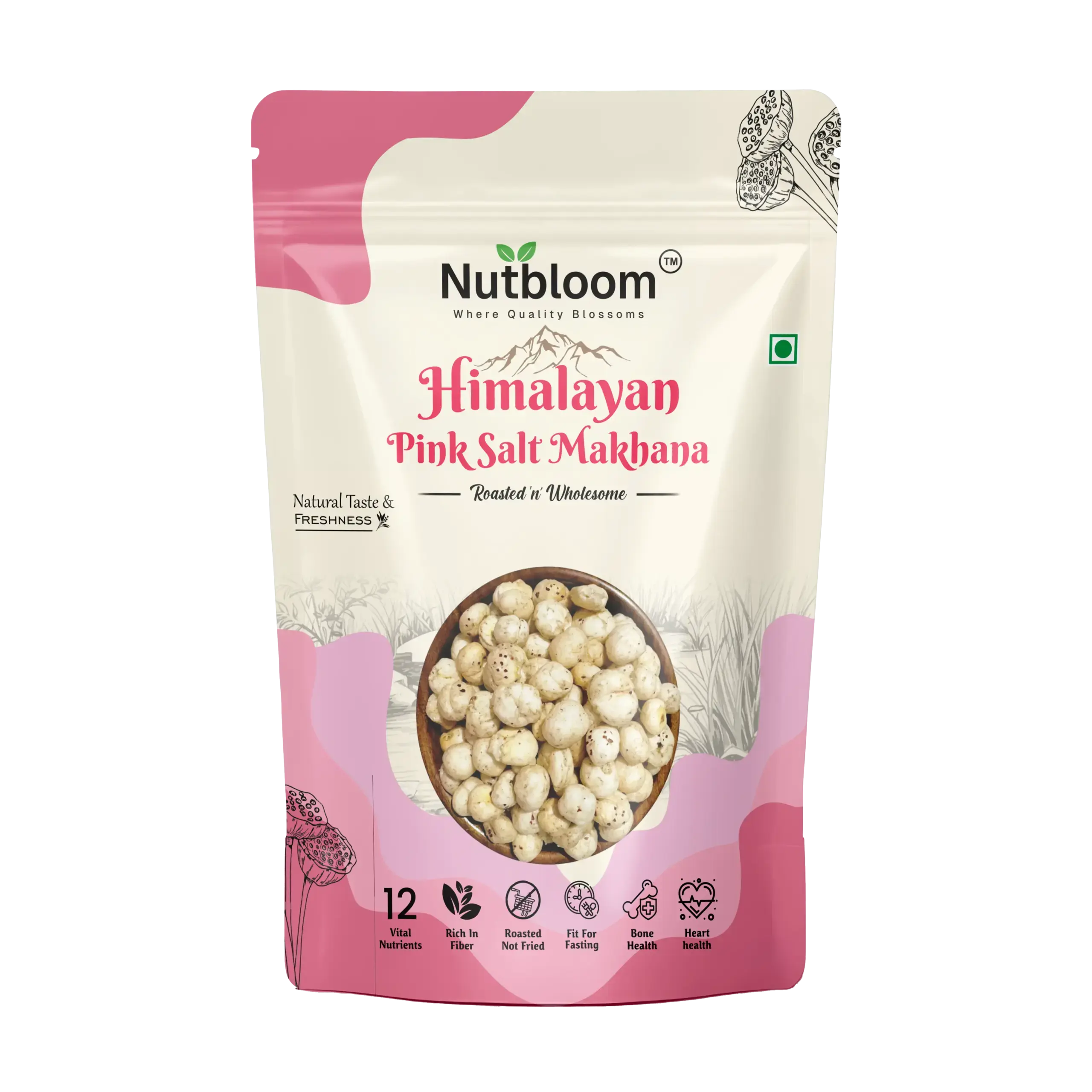 Nutbloom's Himalayan Pink Salt Makhana