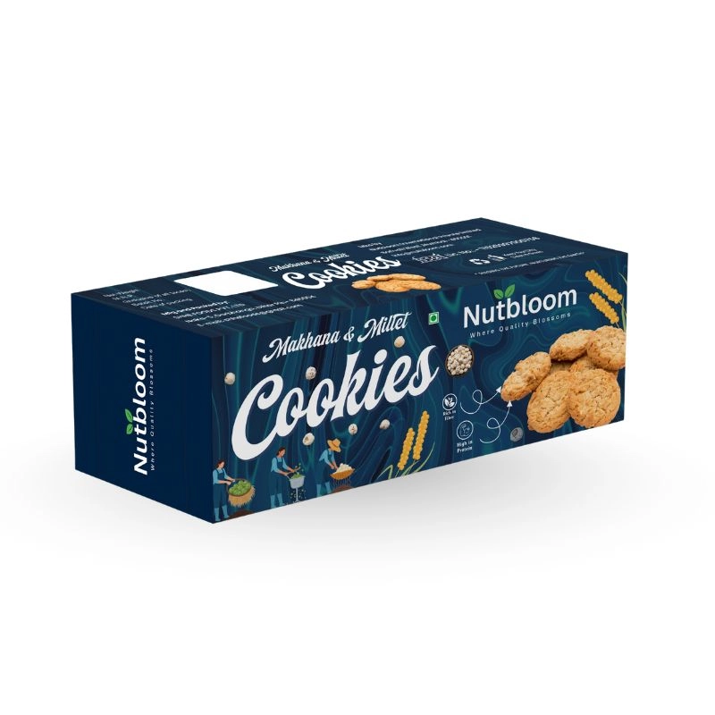 Nutbloom's Makhana & Millet Cookies